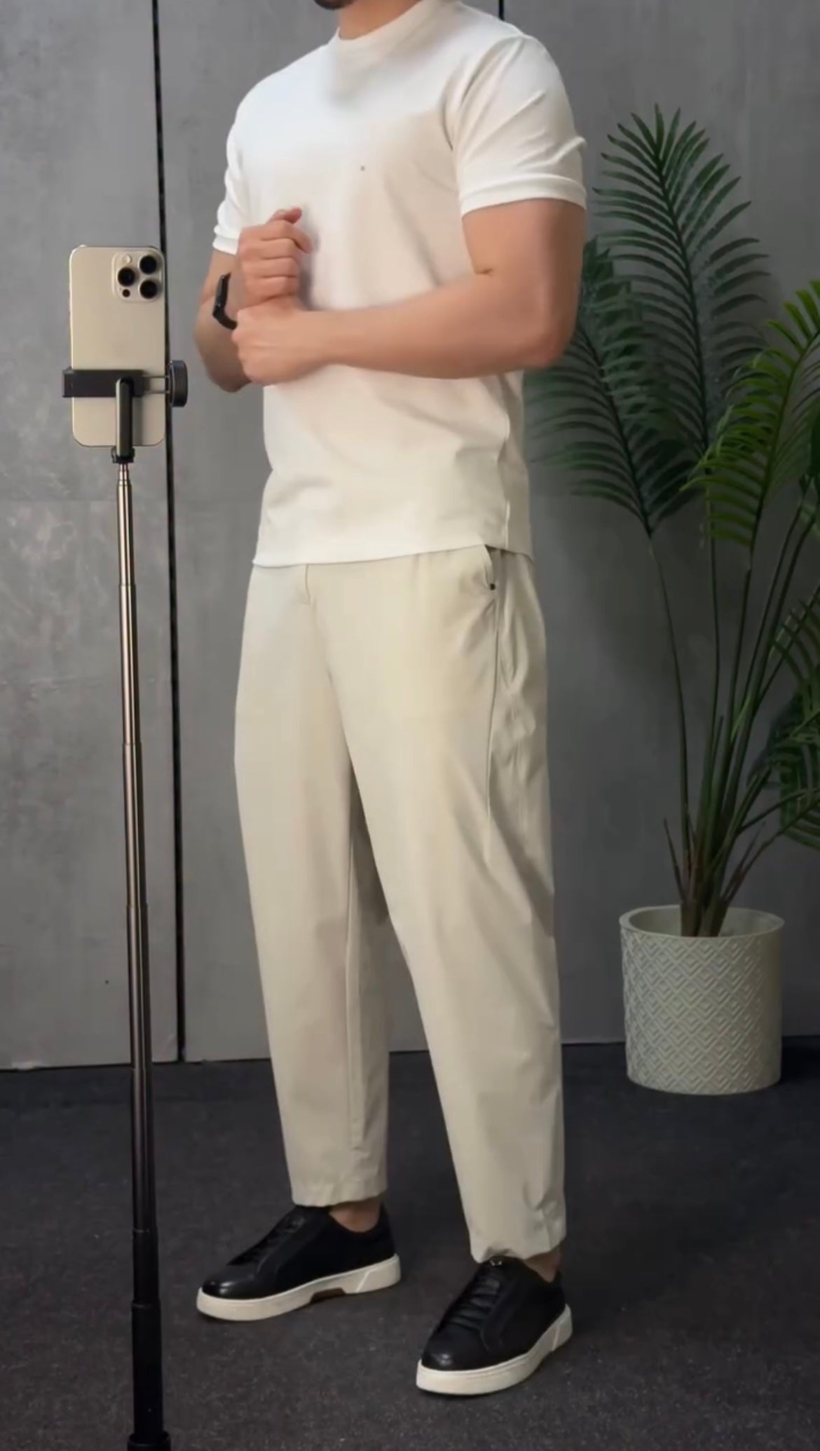 Men's Casual Summer Ankle Trouser