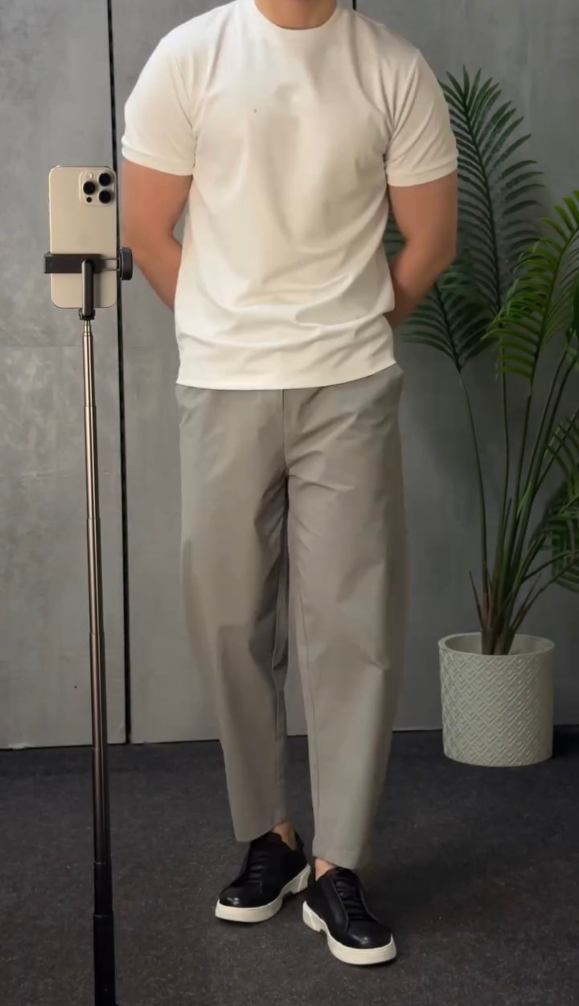 Men's Casual Summer Ankle Trouser