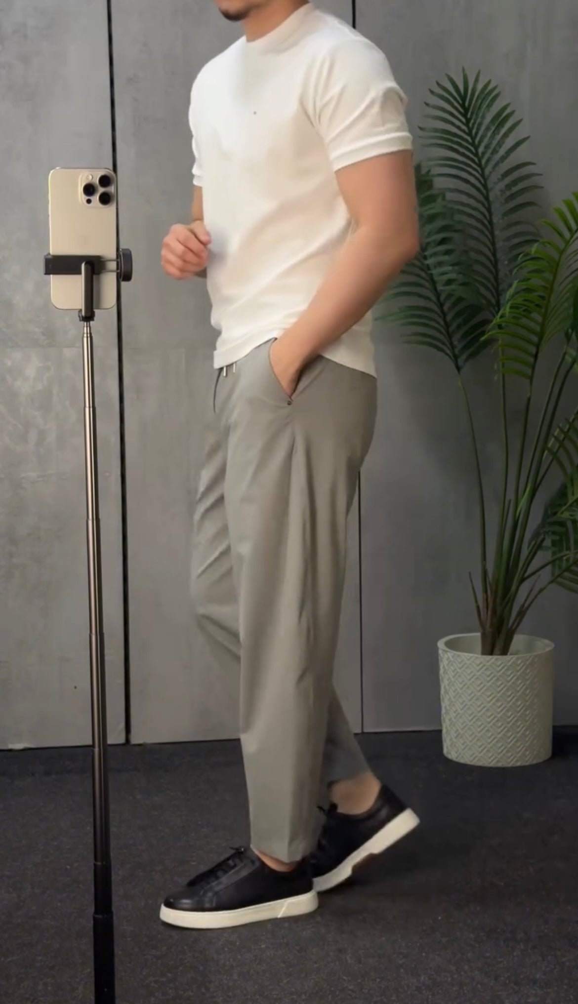 Men's Casual Summer Ankle Trouser