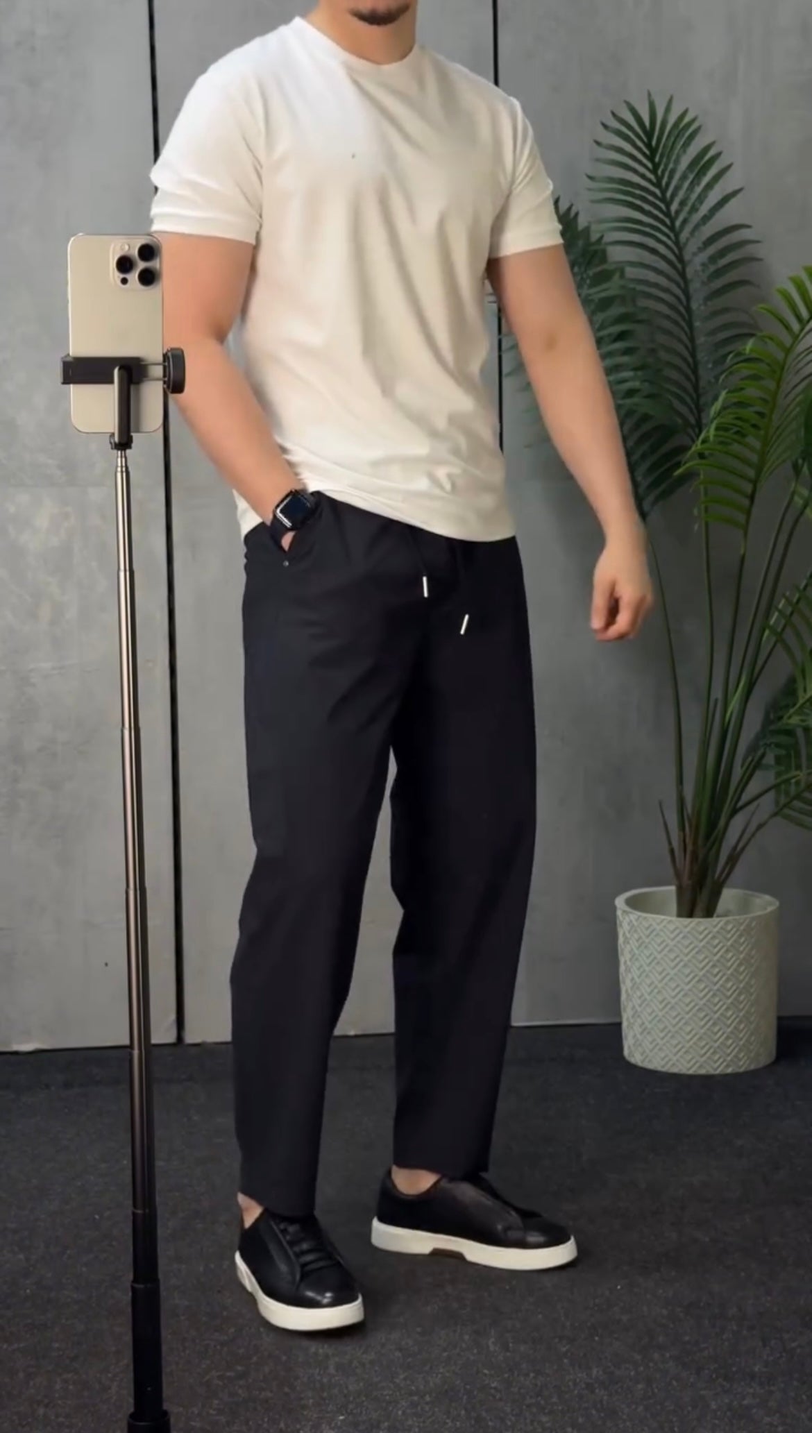 Men's Casual Summer Ankle Trouser